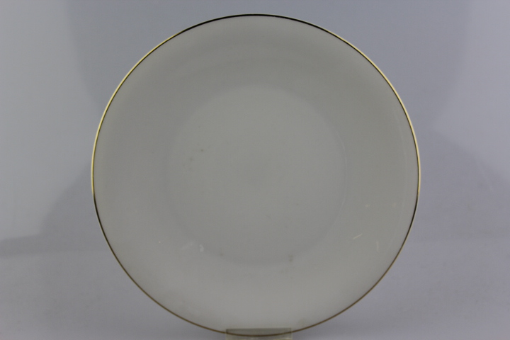 Kuchenteller - Heinrich - Anmut weiß mit Goldrand schmal