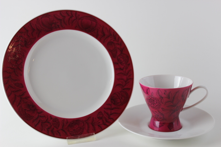 Kaffeegedeck 3 tlg. - Rosenthal - Form 2000 - Le Foll