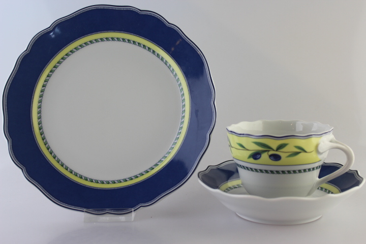 Kaffeegedeck 3. tlg. - Hutschenreuther - Medley - Mantova/Va/Vi