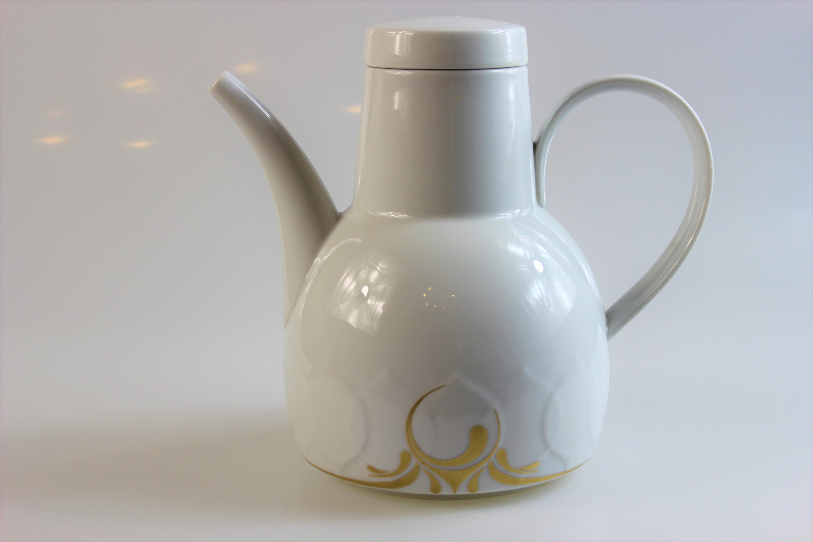 Kaffeekanne - Rosenthal - Lotus - Gold Initial