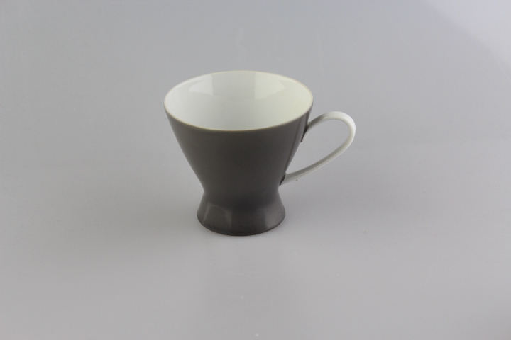 Kaffeetasse einzeln - Rosenthal - Form 2000 - Secunda grau