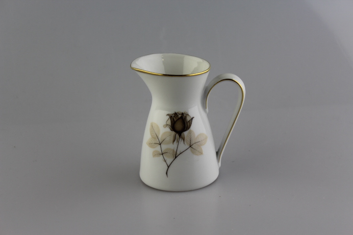 Sahnekännchen groß - Rosenthal - Form 2000 - Schattenrose