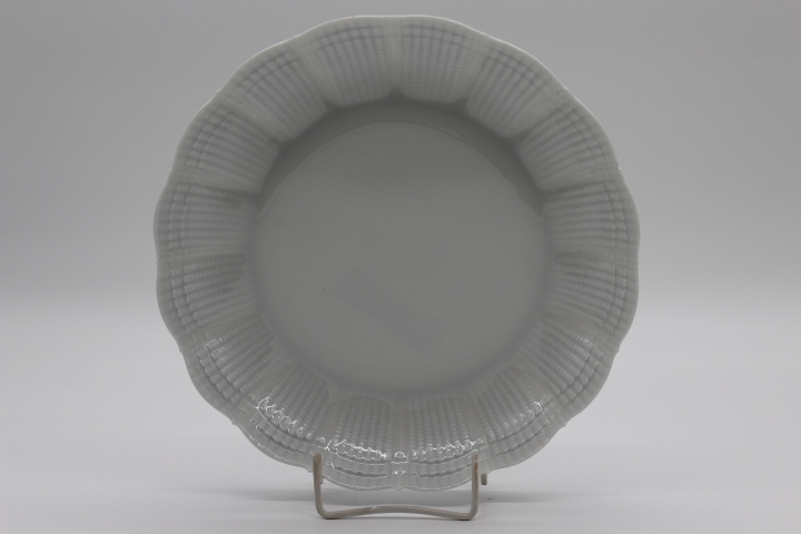 Suppenteller Ø 21 cm - Giraud Limoges - Corail - weiß