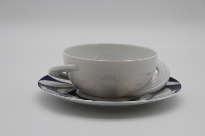 Suppentasse 2 tlg. - Rosenthal - Cupola - Fiorella