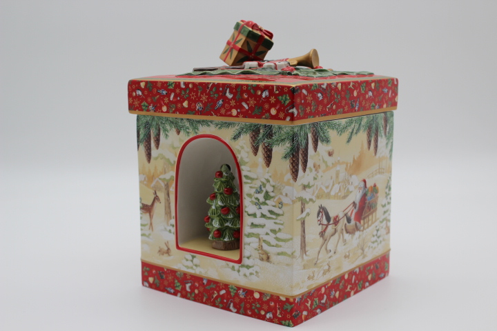 Spieluhr Geschenkpaket Teelichthalter - Villeroy & Boch - Christmas Toy`s