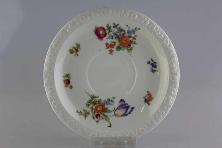Untertasse für Teetasse groß - Rosenthal - Sommerstrauß