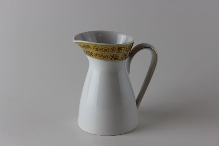 Sahnekännchen - Rosenthal - Form 2000 - Goldmuster