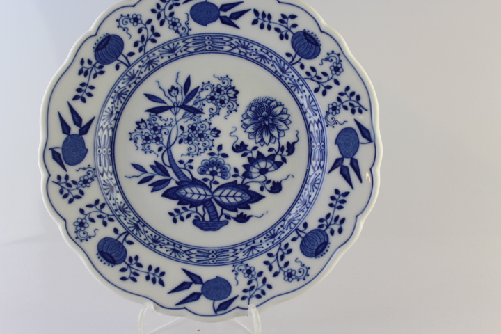 Kuchenteller 19,5cm - Hutschenreuther - Zwiebelmuster