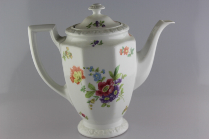 Kaffeekanne groß - Rosenthal - Sommerstrauß