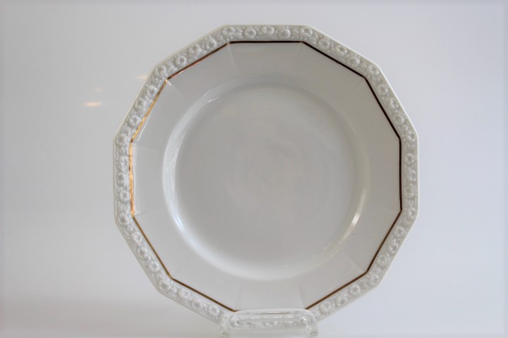 Kuchenteller - Rosenthal - Maria - Goldband