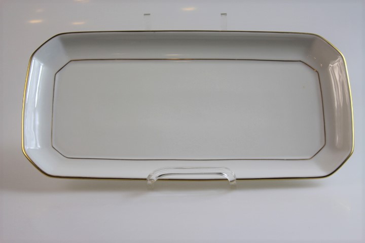 Königskuchenteller - Heinrich - Facette gold