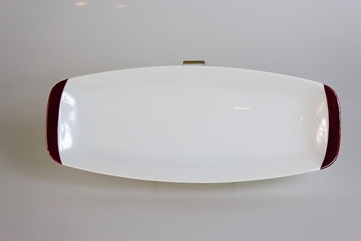 Aufschnittplatte 26,5 cm - Rosenthal - Berlin - Purpur