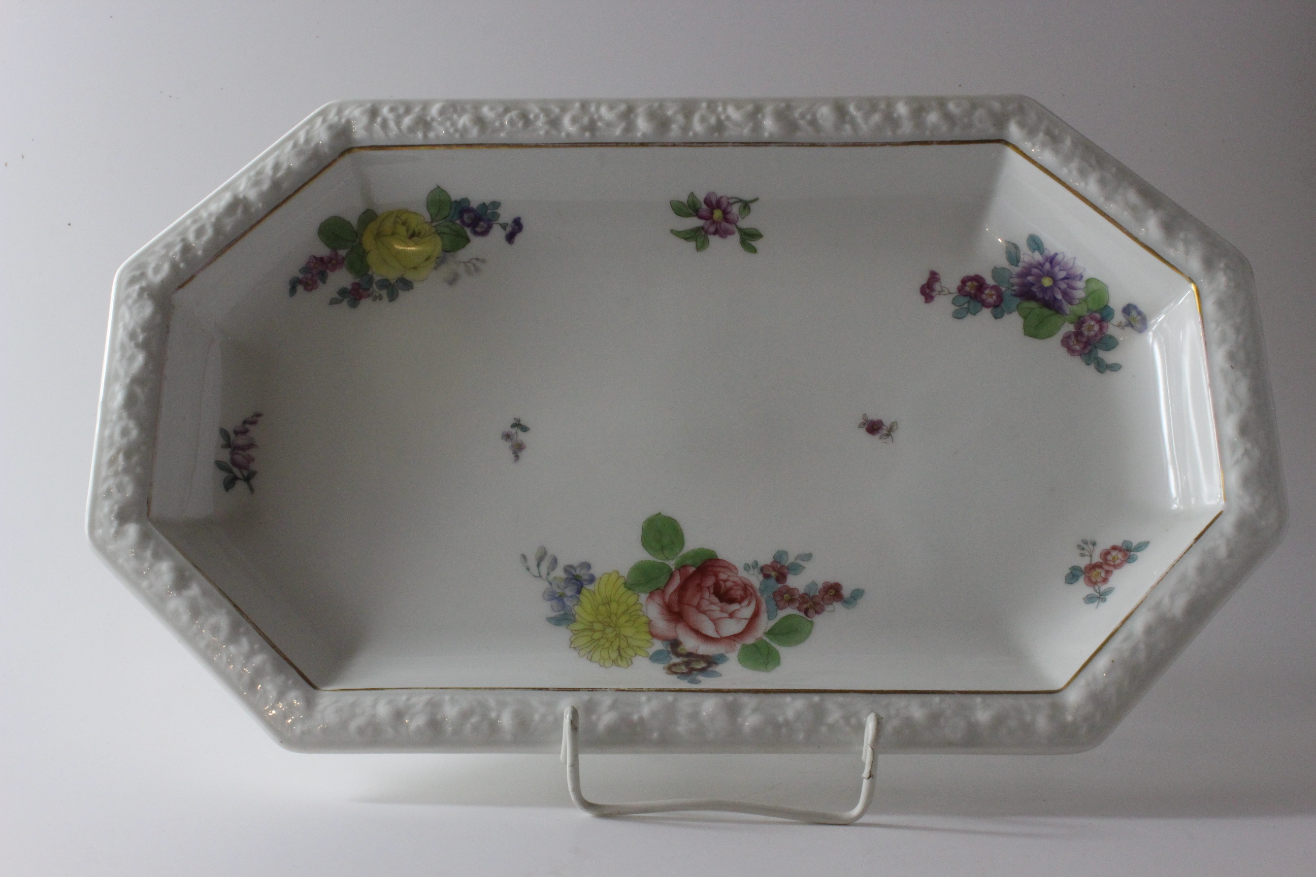 Fleischplatte 38,5 cm - Rosenthal - Handbemalt