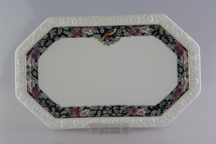 Platte - Rosenthal - Rustica Paradiesvogel