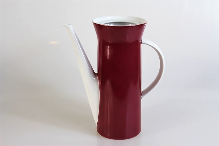 Kaffeekanne (ohne Deckel) 19 cm - Rosenthal - Berlin - Purpur