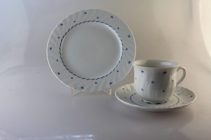 Kaffeegedeck-Seltmann Weiden- Mücke ohne blauen Rand