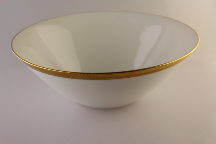 Schüssel Ø 26 cm - Rosenthal - Form 2000 - Goldgitter