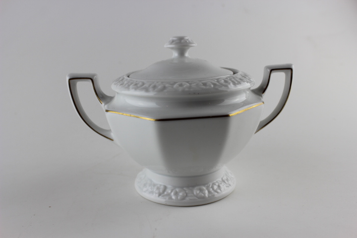 Zuckerdose - Rosenthal - Goldlinie