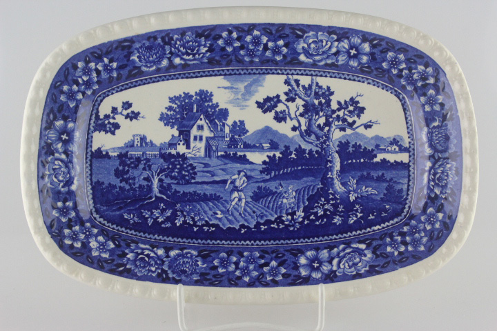 Fleischplatte - Villeroy & Boch - Rusticana blau