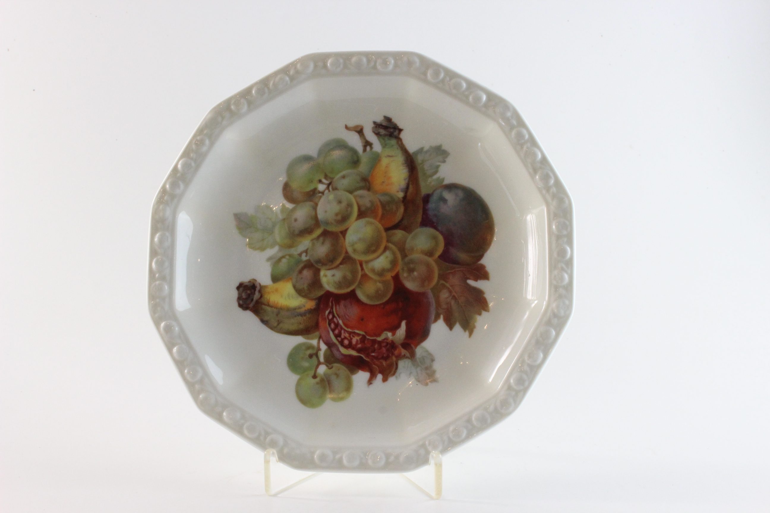 Obstteller - Rosenthal - Einzelteile