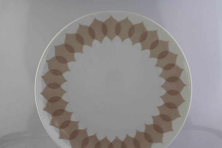 Kuchenteller Ø 28 cm - Rosenthal - Lotus - Gravad Rosa