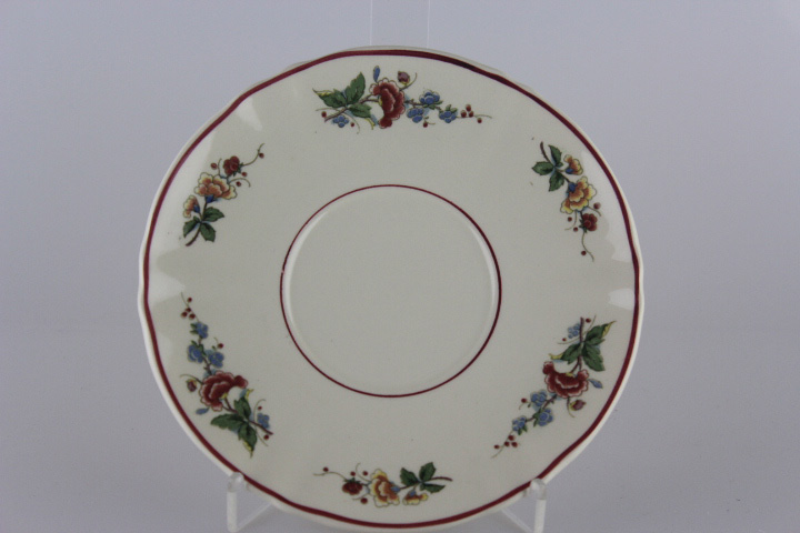 Untertasse für Suppentasse - Villeroy & Boch - Phoenix rot