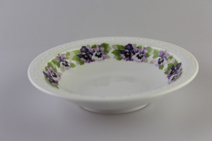 Dessertschälchen Ø 13,5 cm - Rosenthal - Stiefmütterchen