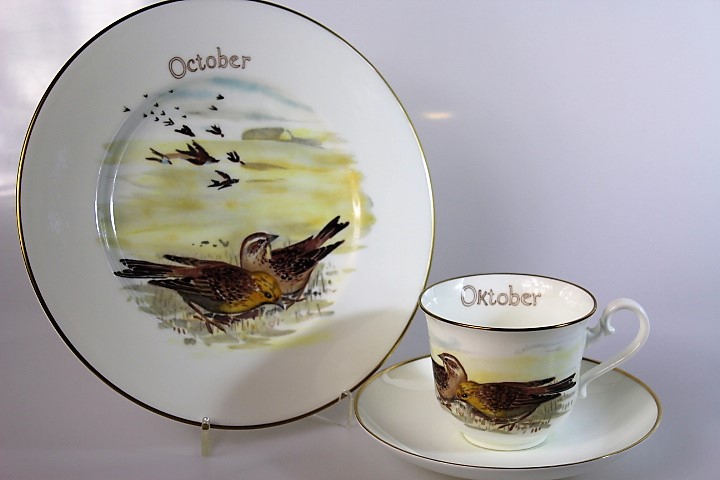 Kaffeegedeck 3 tlg. - Heinrich/V&B - Galleria Ceramica - October