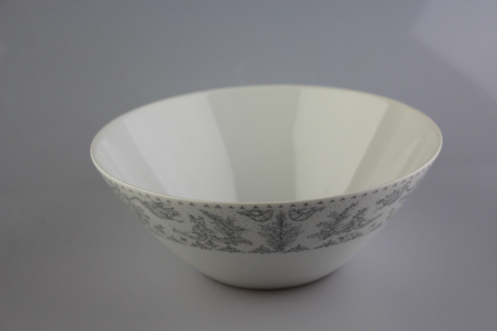 Schüssel Ø 19 cm - Rosenthal - Form 2000 - Idyll grau