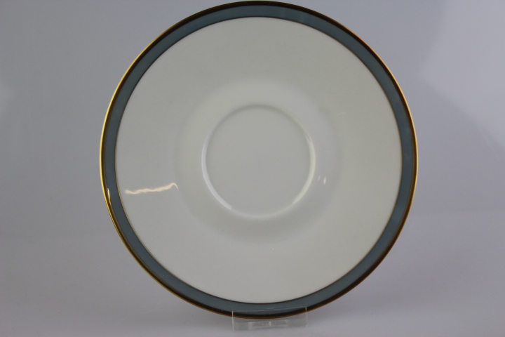 Untertasse für Suppentasse - Rosenthal - Form 2000 - Gala blau