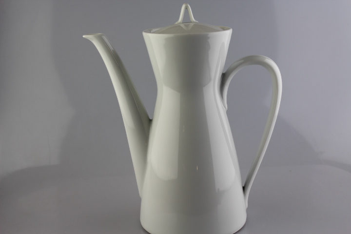 Kaffeekanne - Rosenthal - Form 2000 - Weiß