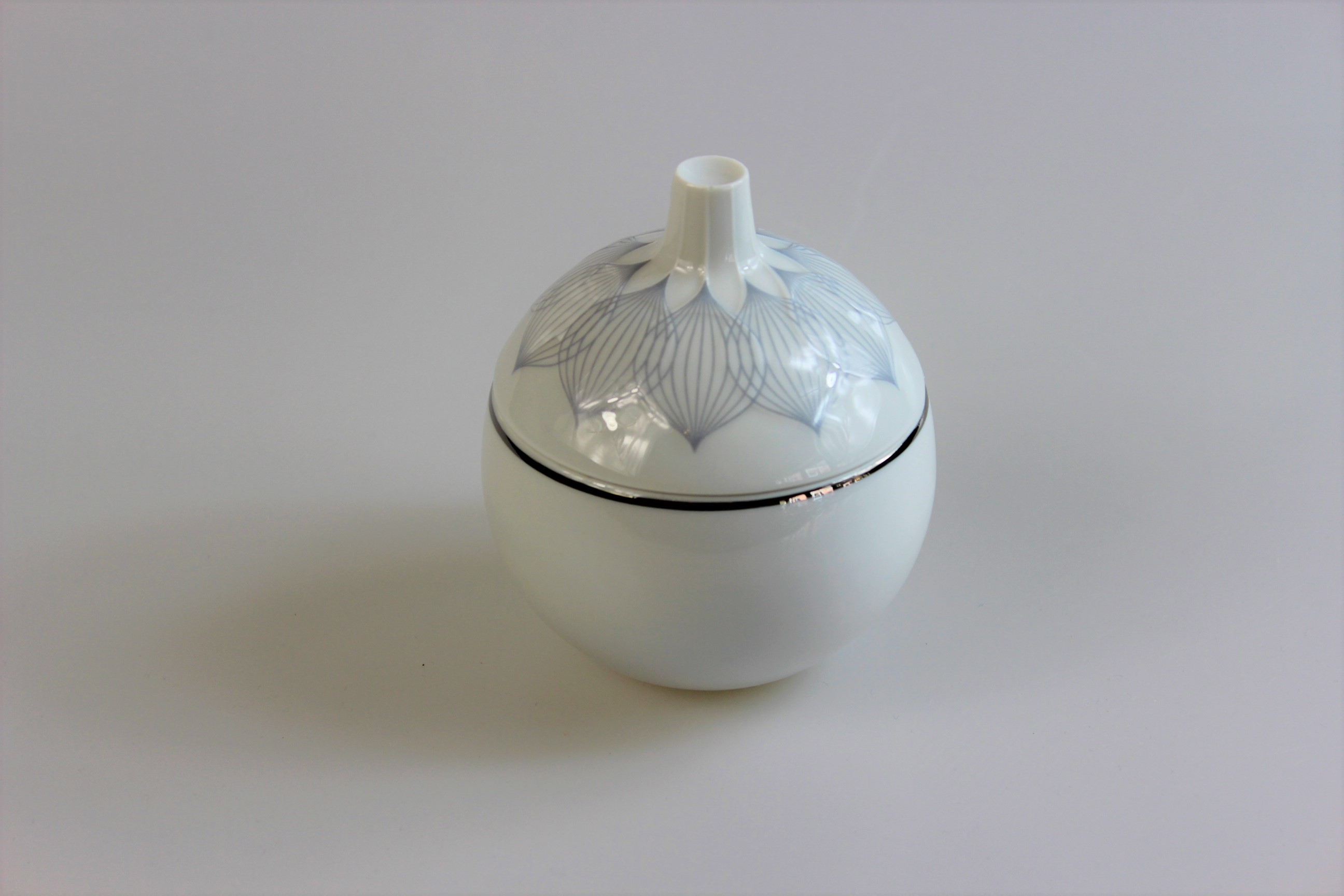 Zuckerdose - Rosenthal - Lotus - Ballett mit Platin