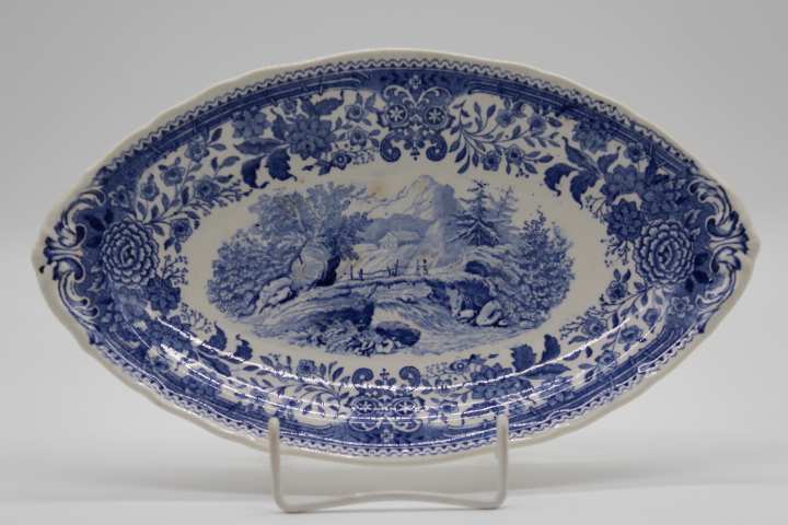 Aufschnittplatte 23,2 cm (2. Wahl) - Villeroy & Boch - Burgenland blau