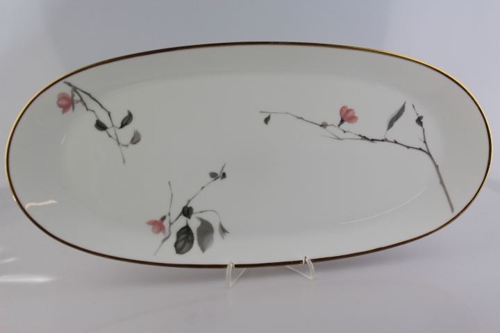 Königskuchenplatte - Rosenthal - Form 2000 - Japanischer Blütenzweig