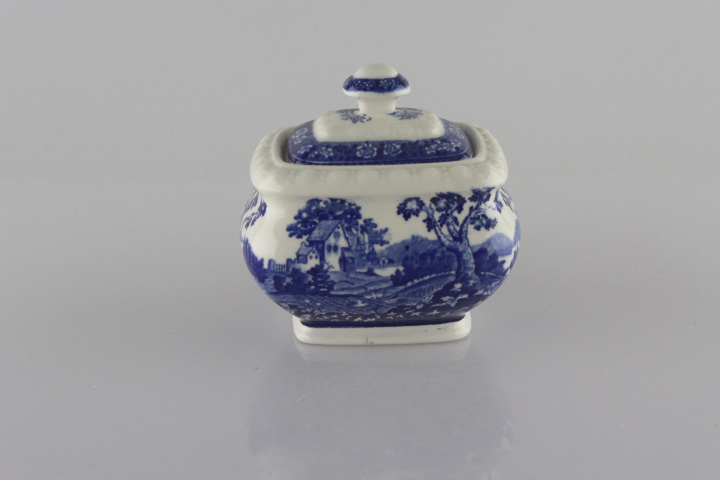 Zuckerdose klein - Villeroy & Boch - Rusticana blau