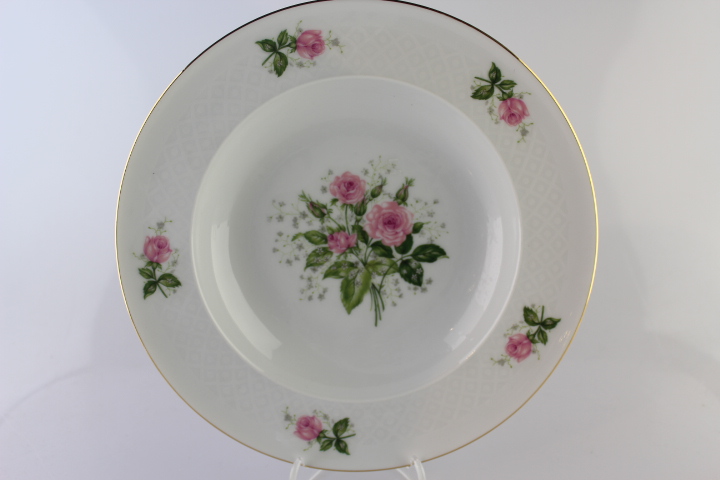 Suppenteller Ø 22,5 cm - Seltmann Weiden - Annabell - Rote Rosen