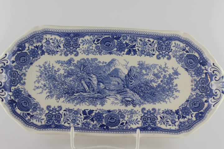 Königskuchenplatte - Villeroy & Boch - Burgenland blau