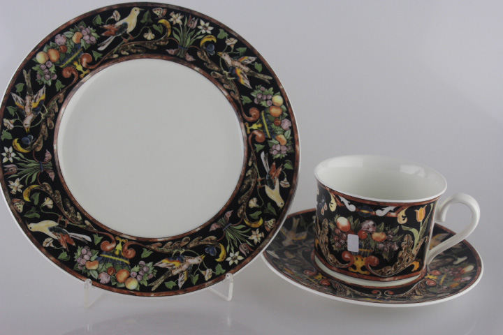 Kaffeegedeck 3 tlg. - Gallo - Intarsia