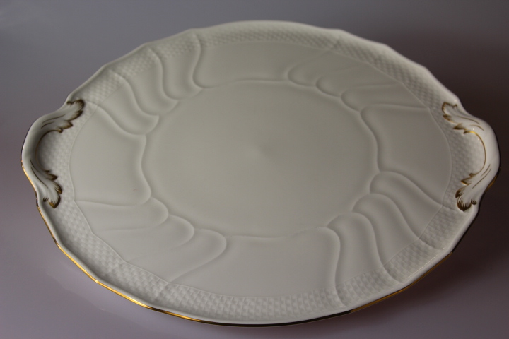 Kuchenteller mit Griffen - Villeroy & Boch - Louisenburg - Gold