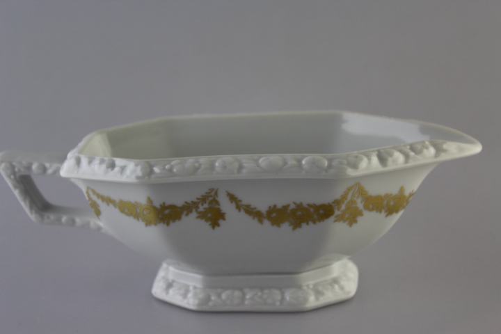 Buttergießer - Rosenthal - Rosenkante gold