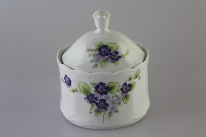 Zuckerdose - Eschenbach - Veilchen