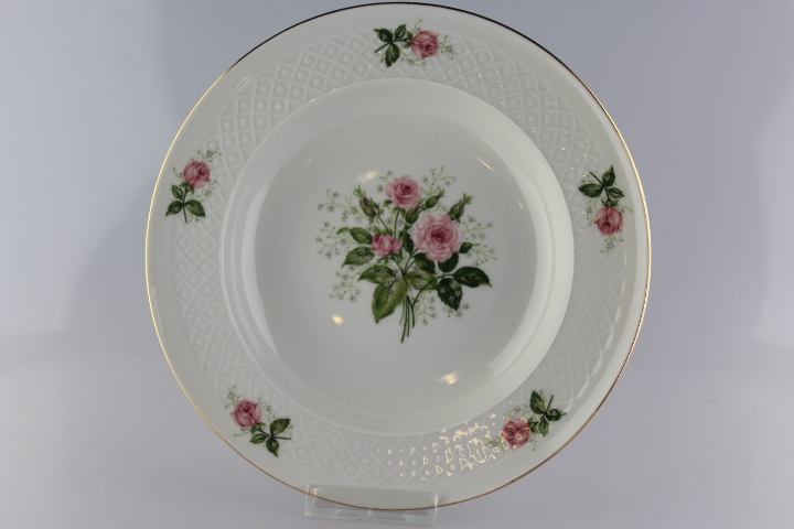 Suppenteller Ø 23,5 cm - Seltmann Weiden - Annabell - Rote Rosen