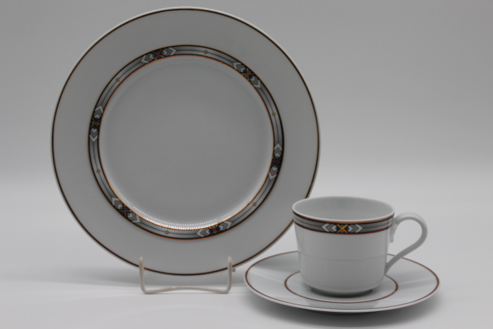 Kaffeegedeck 3 tlg. - Hutschenreuther - Louvre - Vendome