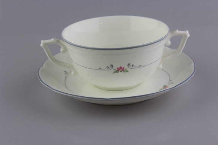 Suppentasse 2tlg. - Villeroy & Boch / Heinrich - Collier