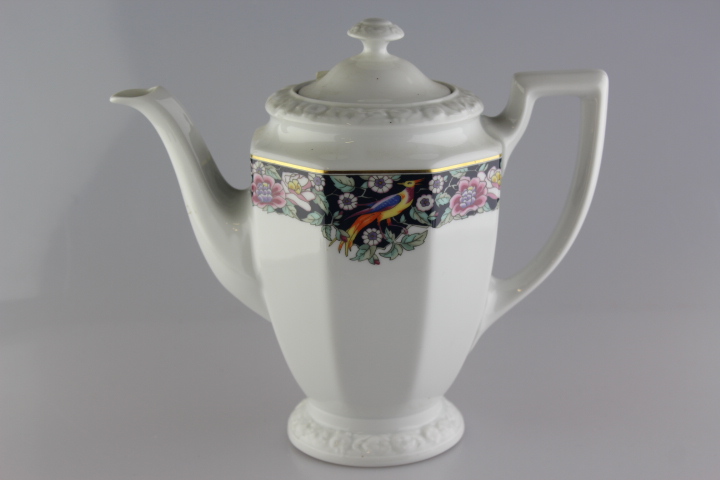 Kaffeekanne - Rosenthal - Rustica Paradiesvogel