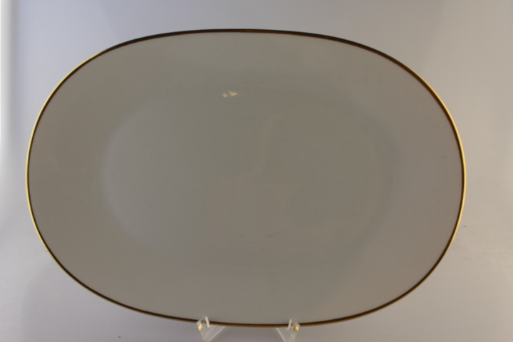 Fleischplatte - Heinrich - Europa - weiß Goldrand