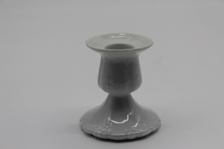 Kerzenständer - Hutschenreuther - Baronesse - weiß