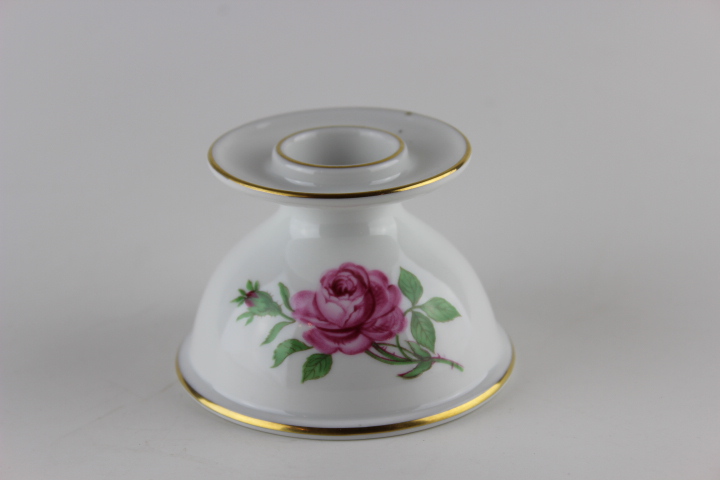 Kerzenhalter - Fürstenberg - Rose