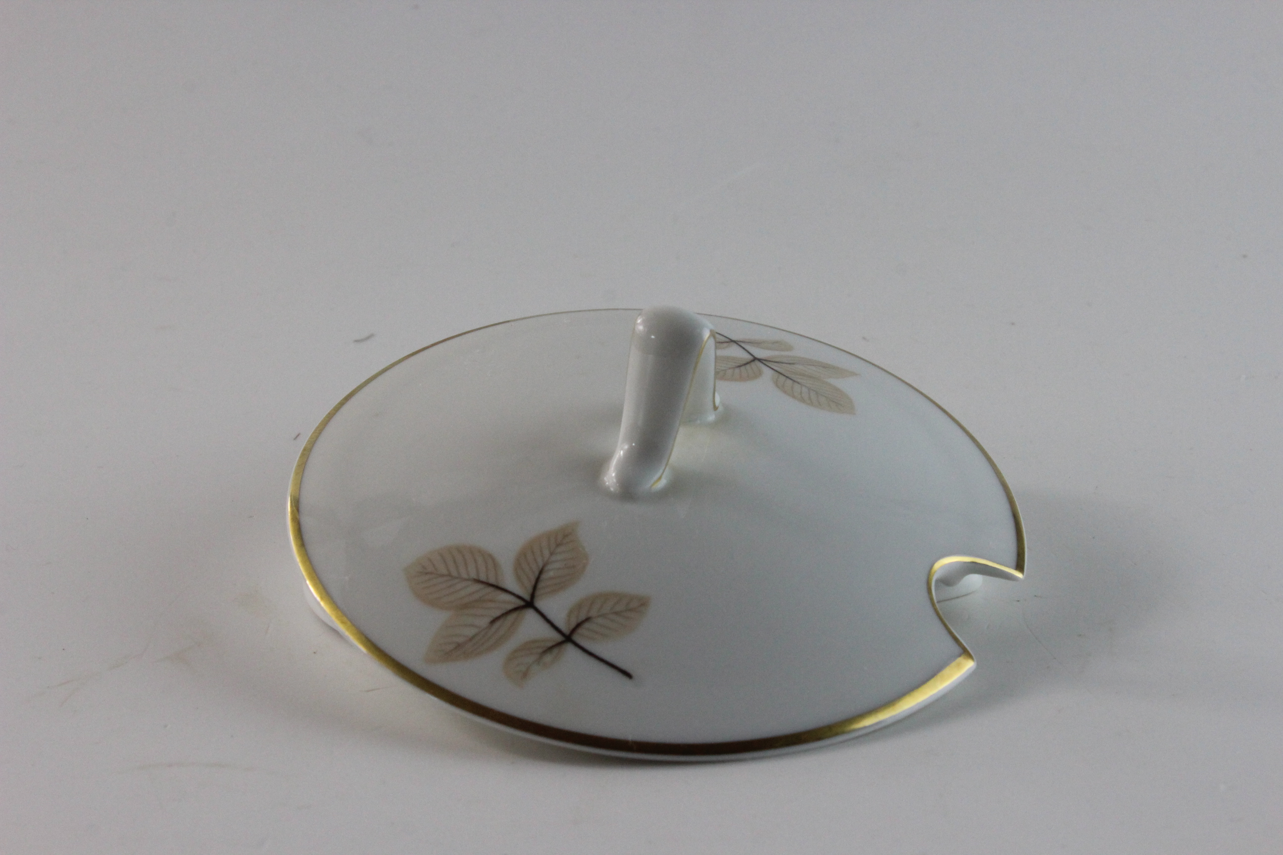 Deckel für Marmeladendose - Rosenthal - Form 2000 - Schattenrose