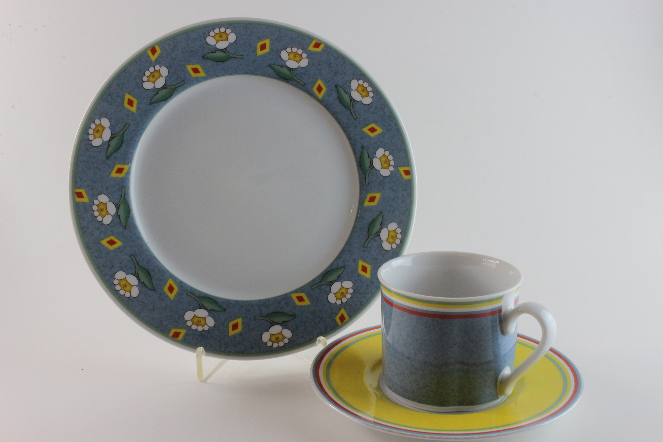 Kaffeegedeck 3 tlg. - Villeroy & Boch - Switch 1 - Ava Blau